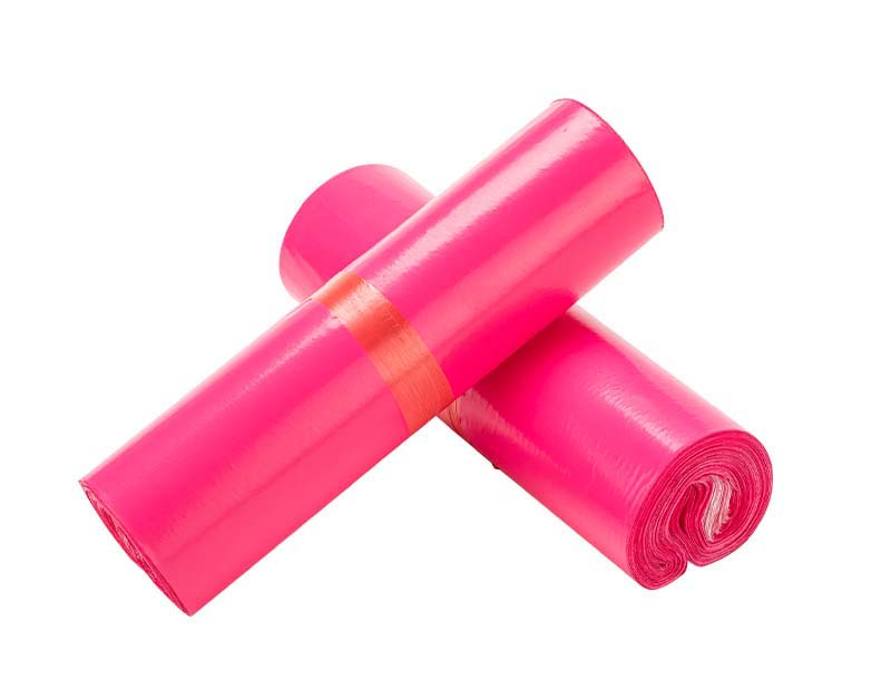 抚远玫红色快递袋-02